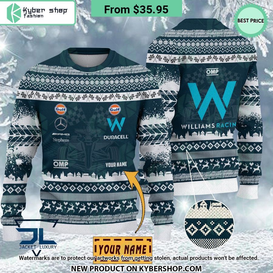 Williams Racing CUSTOM Sweater