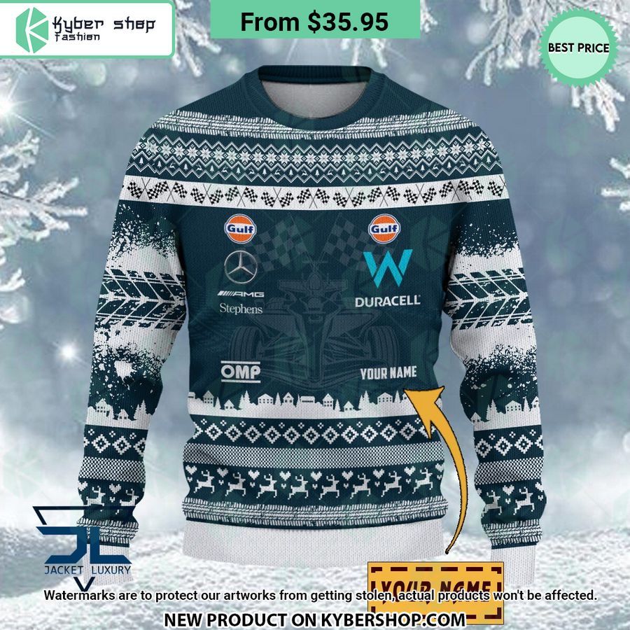 Williams Racing CUSTOM Sweater