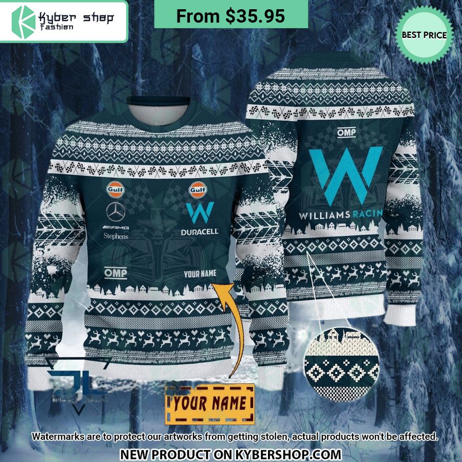 Williams Racing CUSTOM Sweater