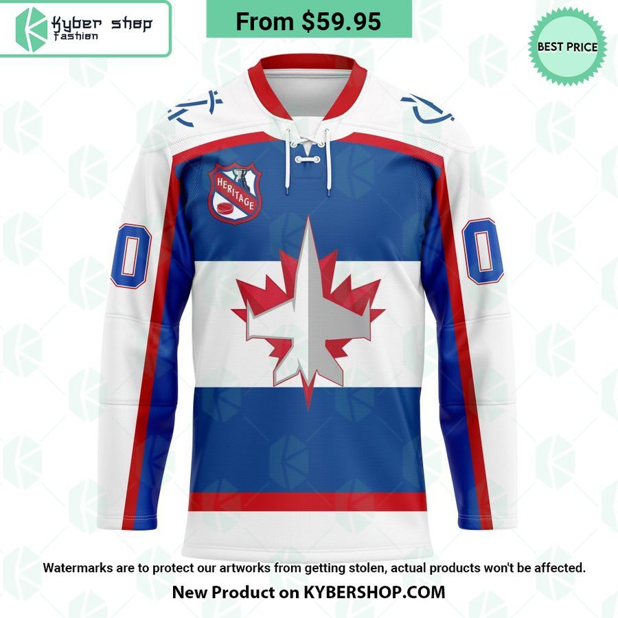 Winnipeg Jets Heritage Concepts team logo Hockey Jersey