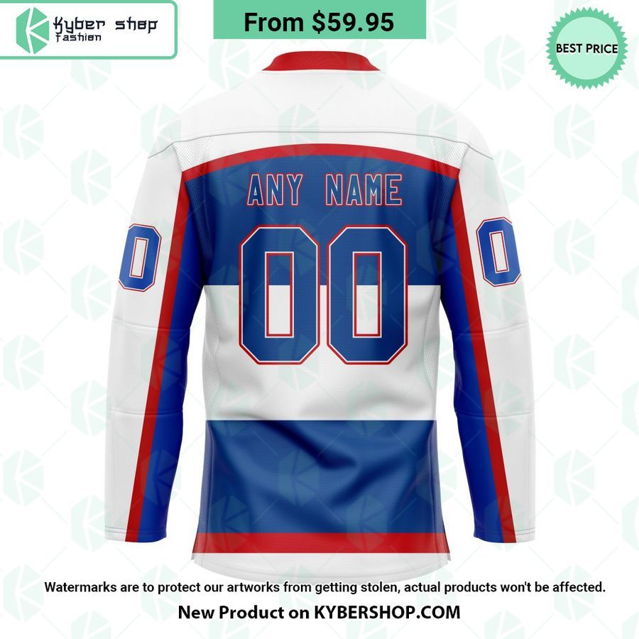 Winnipeg Jets Heritage Concepts team logo Hockey Jersey
