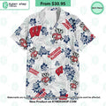 Wisconsin Badgers Hawaiian Shirt