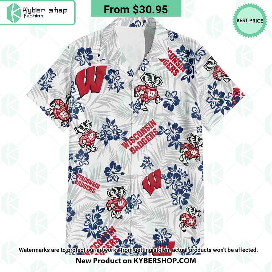 Wisconsin Badgers Hawaiian Shirt