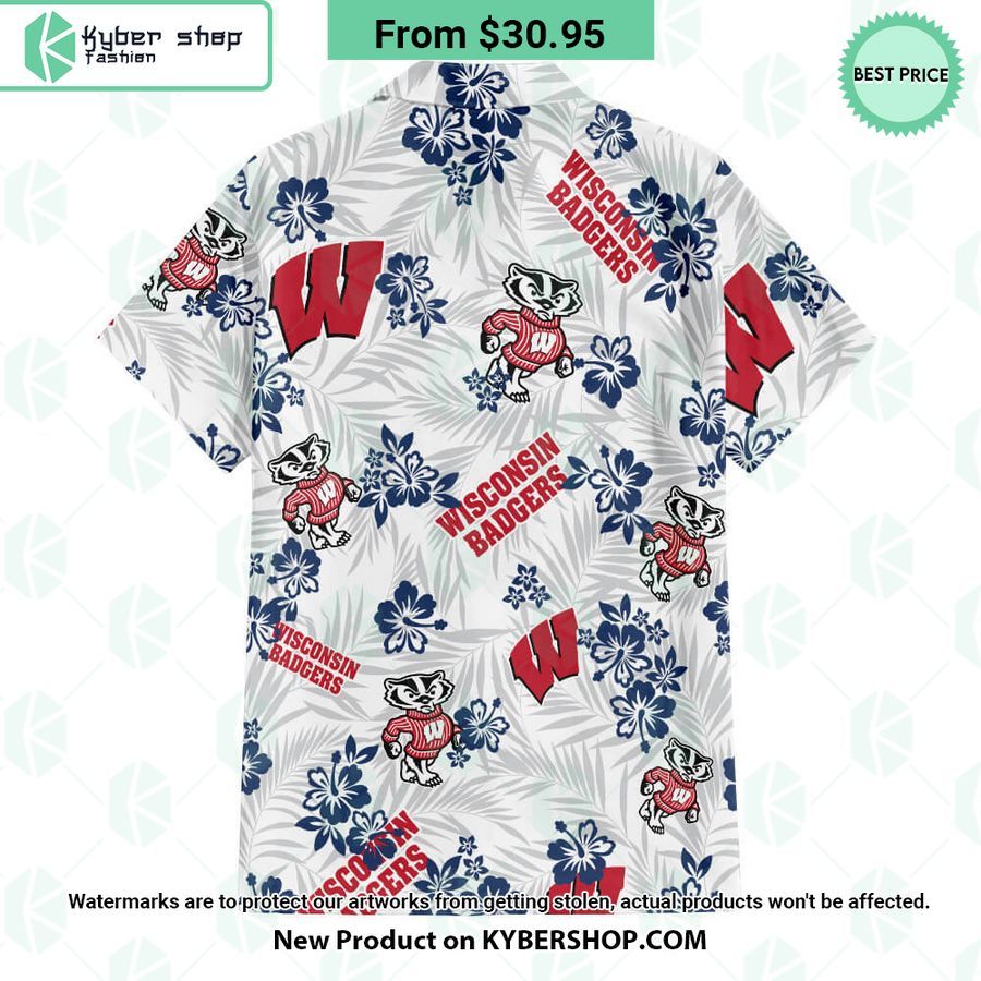 Wisconsin Badgers Hawaiian Shirt