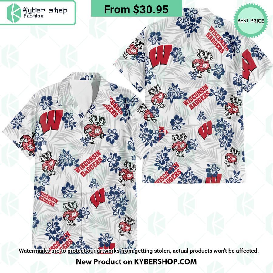 Wisconsin Badgers Hawaiian Shirt
