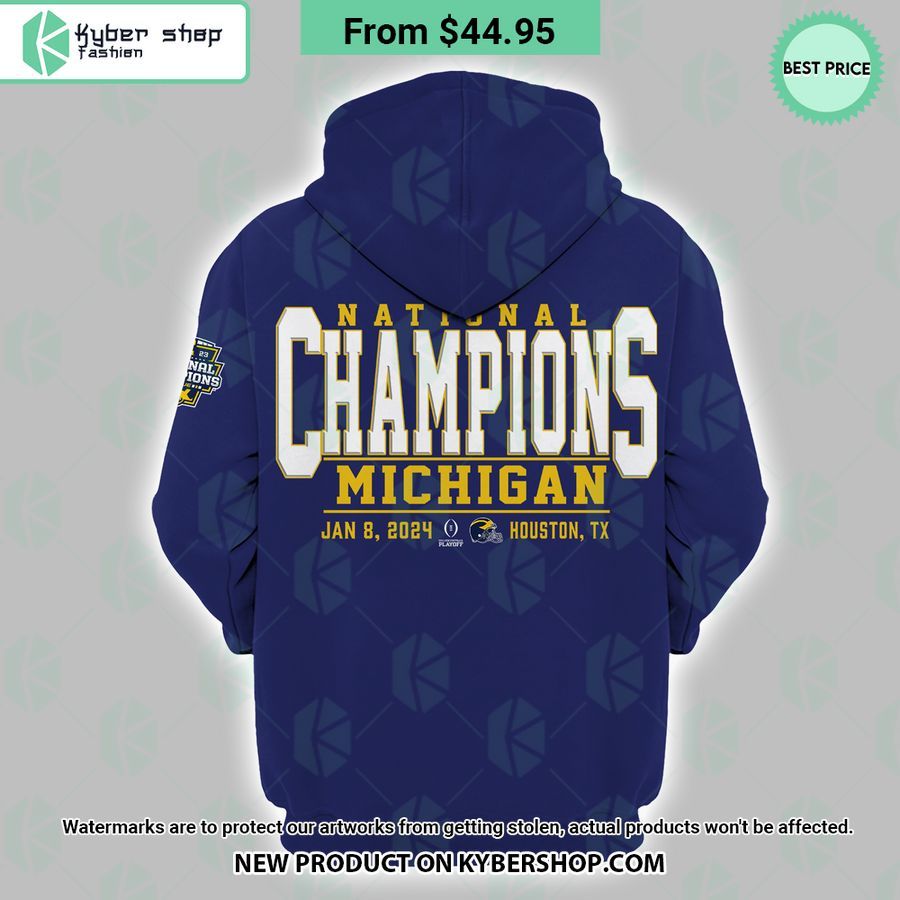 Without A Doubt Champs Michigan Wolverines National Championship Hoodie