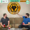 Wolverhampton Wanderers CUSTOM Metal Sign