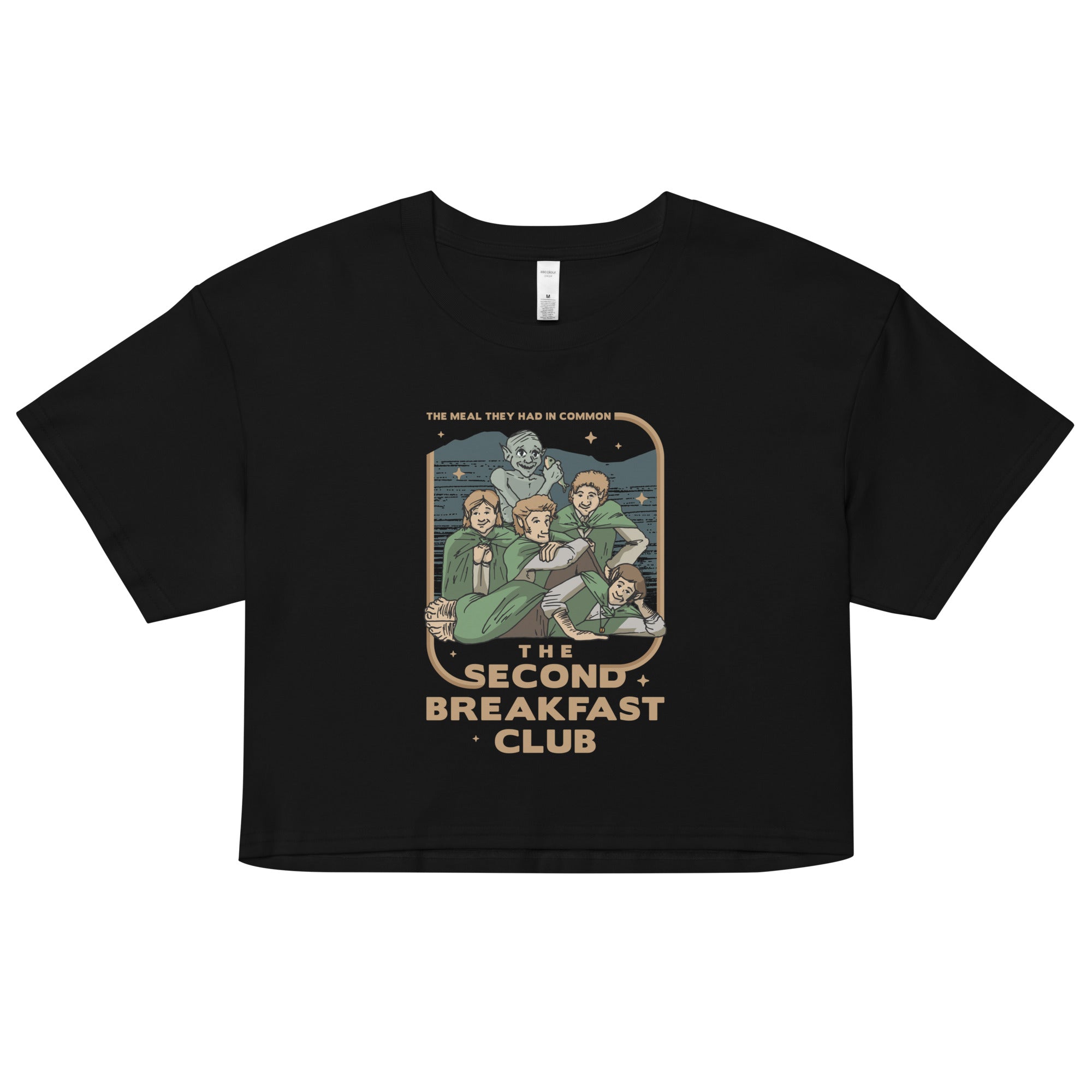 The Second Breakfast Club Women's Crop Tee