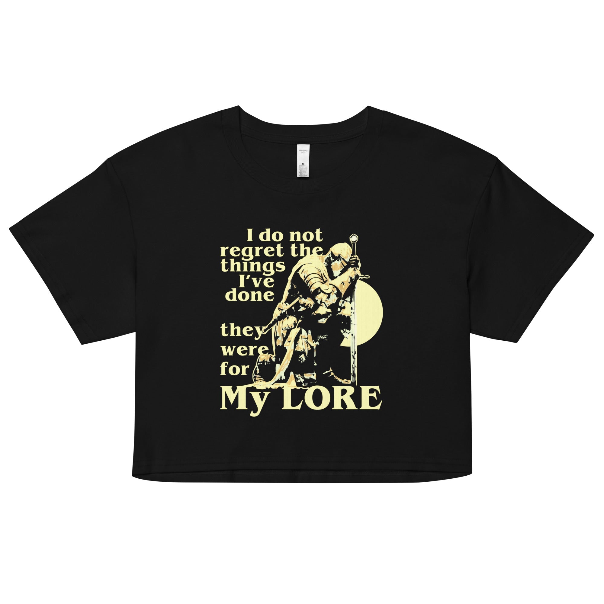 They Were For My Lore Women's Crop Tee