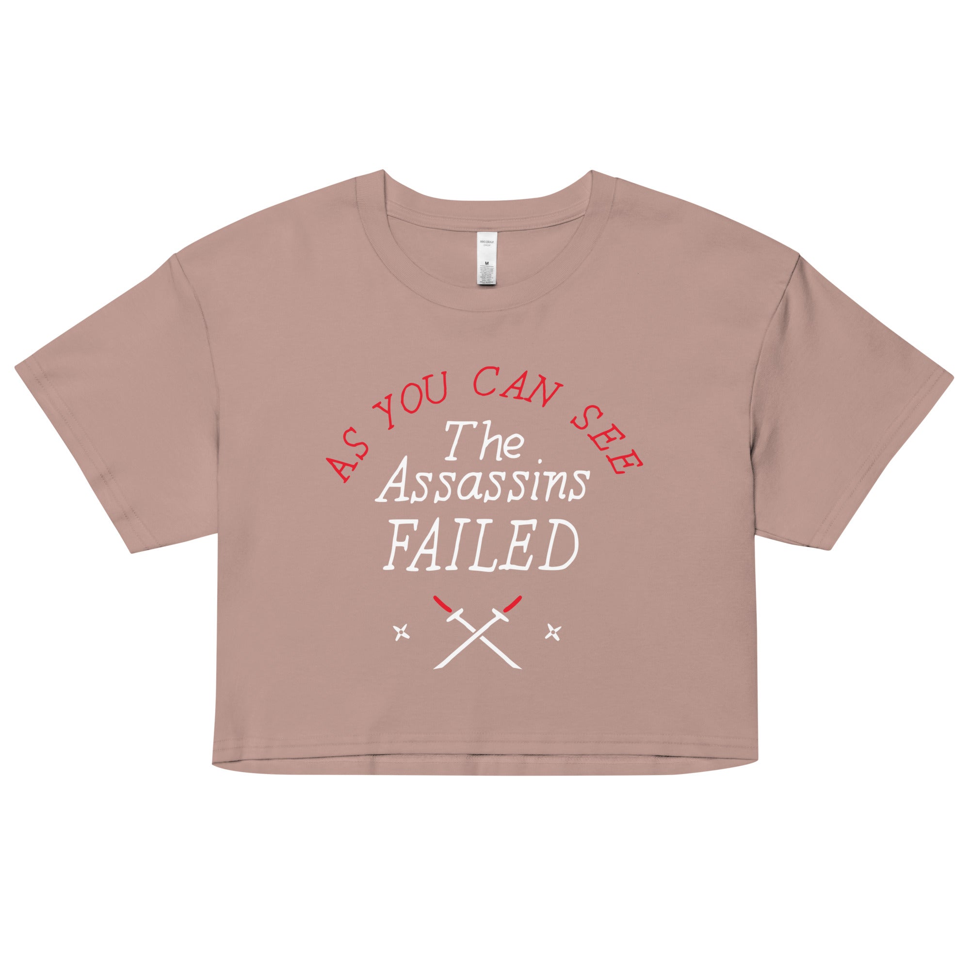 The Assassins Failed Women's Crop Tee