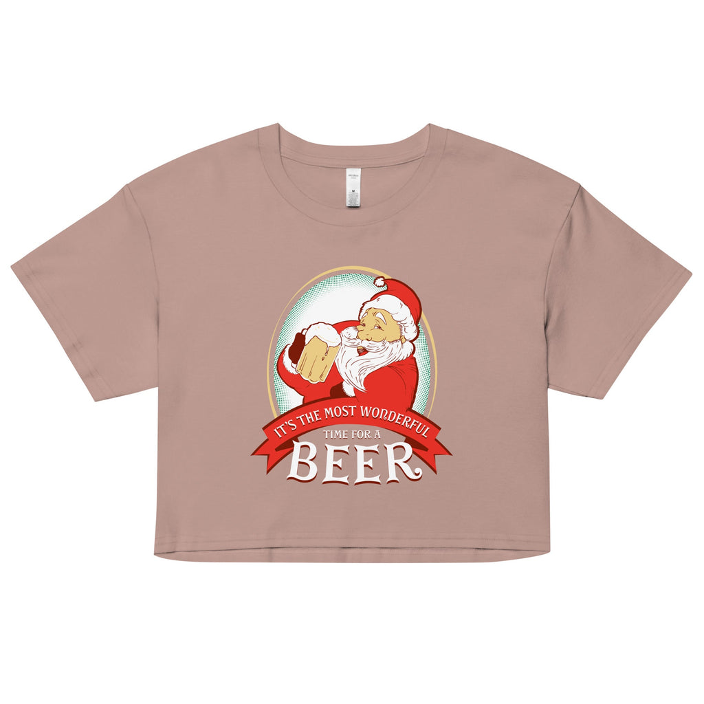 It's the Most Wonderful Time Women's Crop Tee