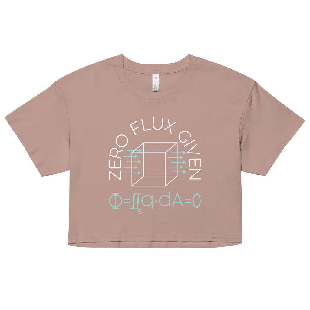 Zero Flux Given Women's Crop Tee