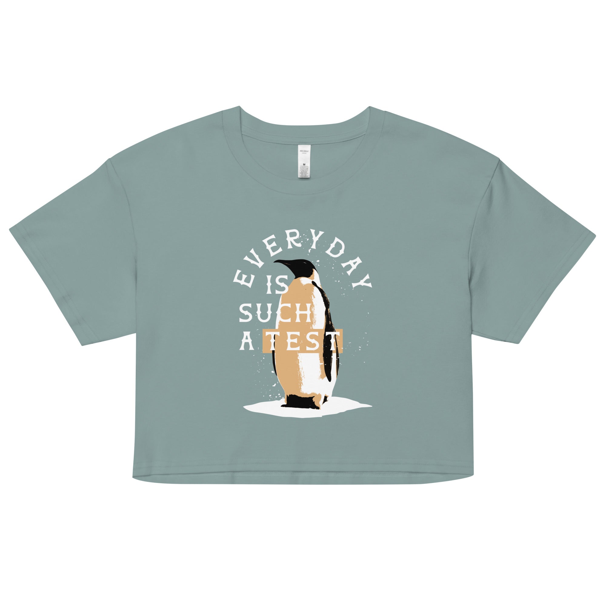 Everyday Is Such A Test Women's Crop Tee