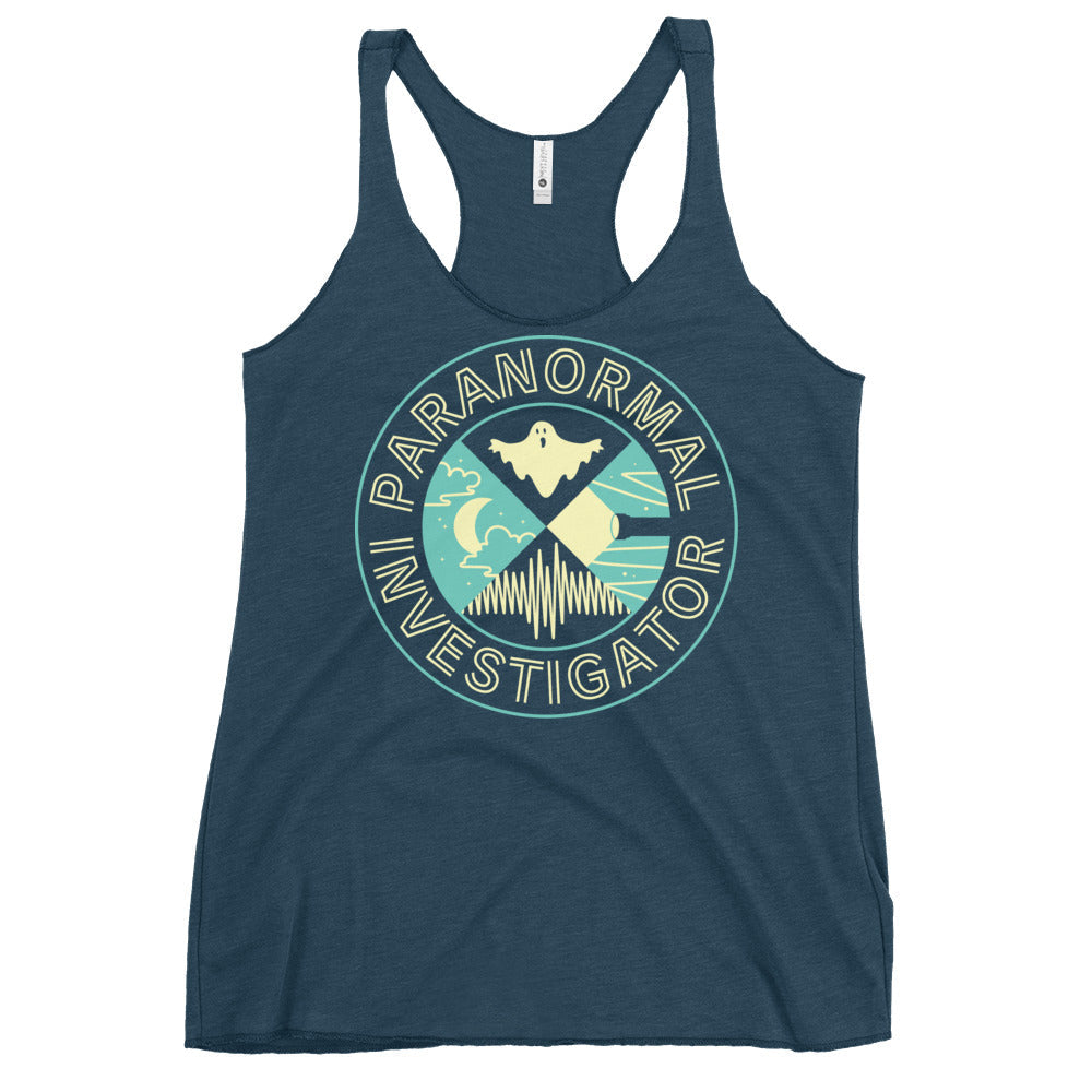 Paranormal Investigator Women's Racerback Tank