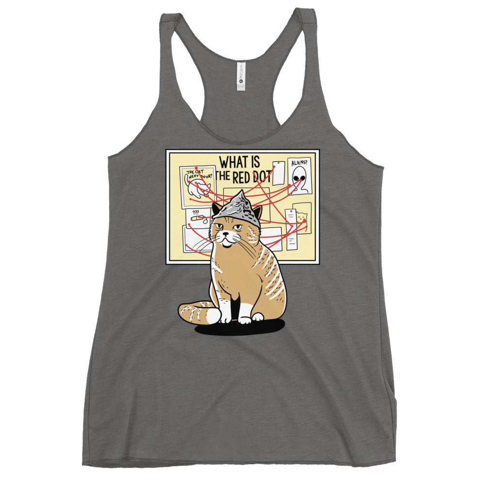 What Is The Red Dot? Women's Racerback Tank