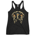 Let's Go, Ghouls! Women's Racerback Tank