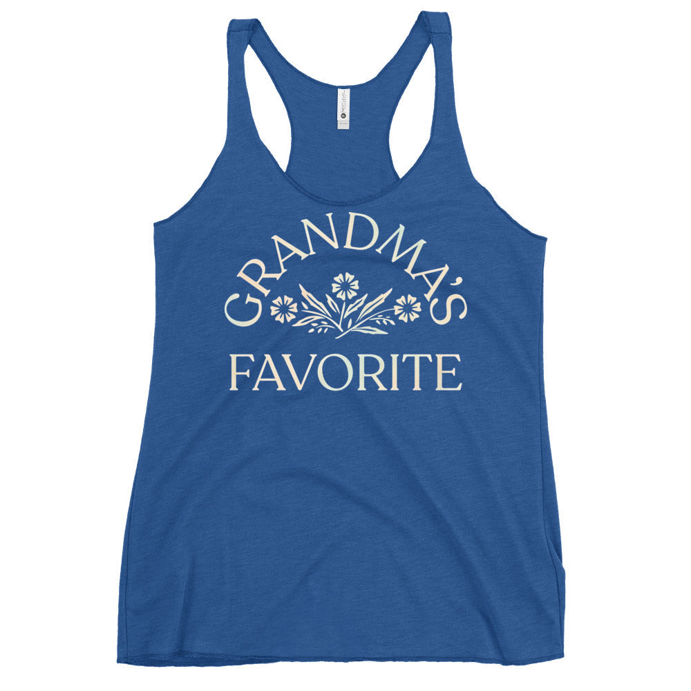 Grandma's Favorite Women's Racerback Tank
