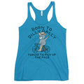 Born To Dilly Dally Forced To Pick Up The Pace Women's Racerback Tank