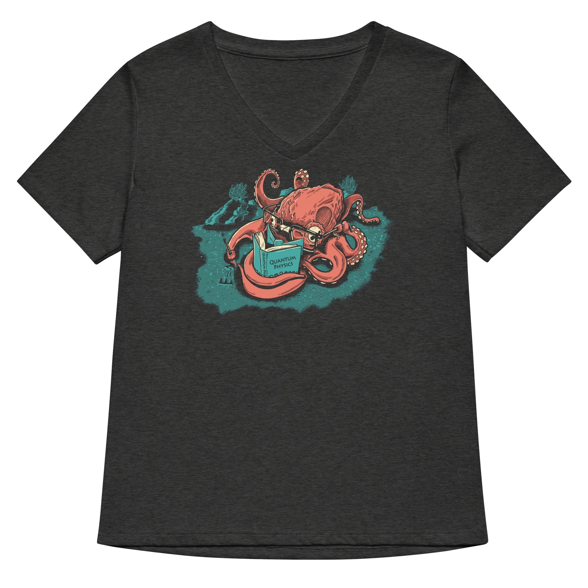 Octonerd Women's V-Neck Tee