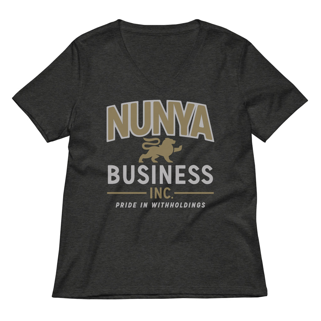 Nunya Business Women's V-Neck Tee