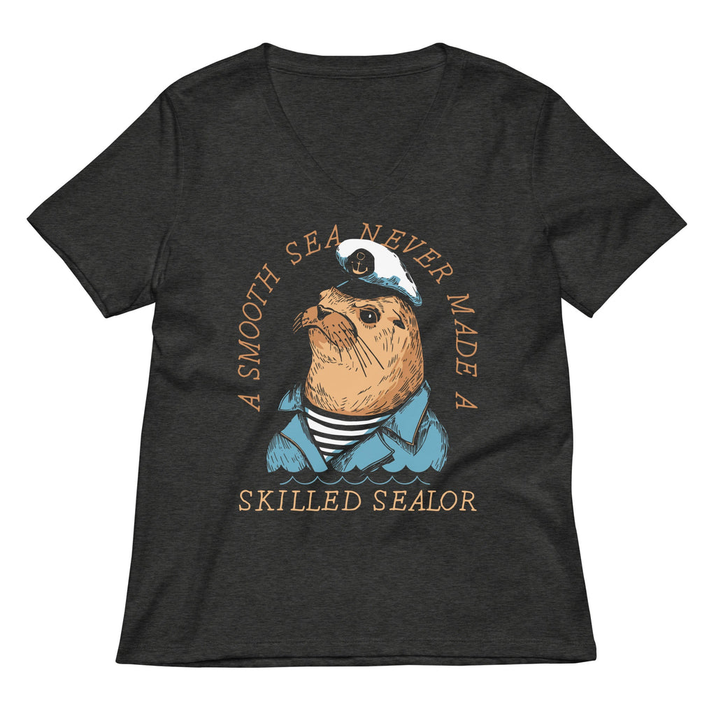 Skilled Sealor Women's V-Neck Tee
