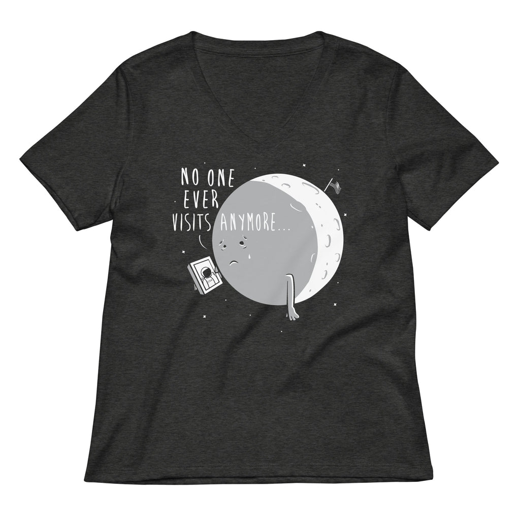 No One Ever Visits Anymore Women's V-Neck Tee