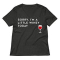 Sorry, I'm A Little Winey Today Women's V-Neck Tee