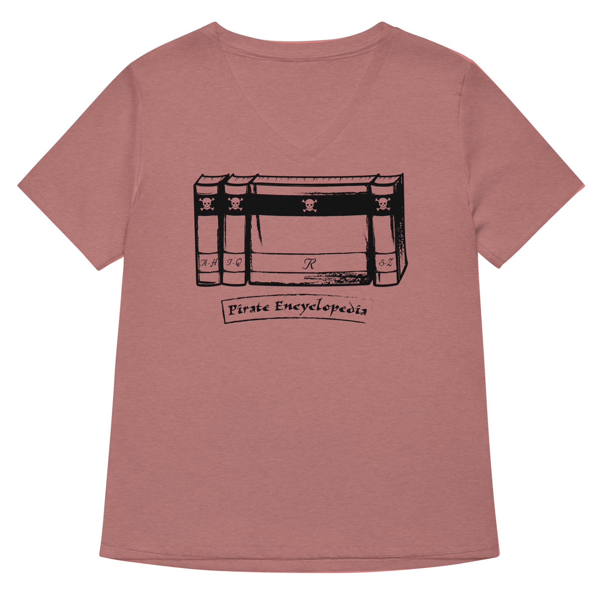 Pirate Encyclopedia Women's V-Neck Tee