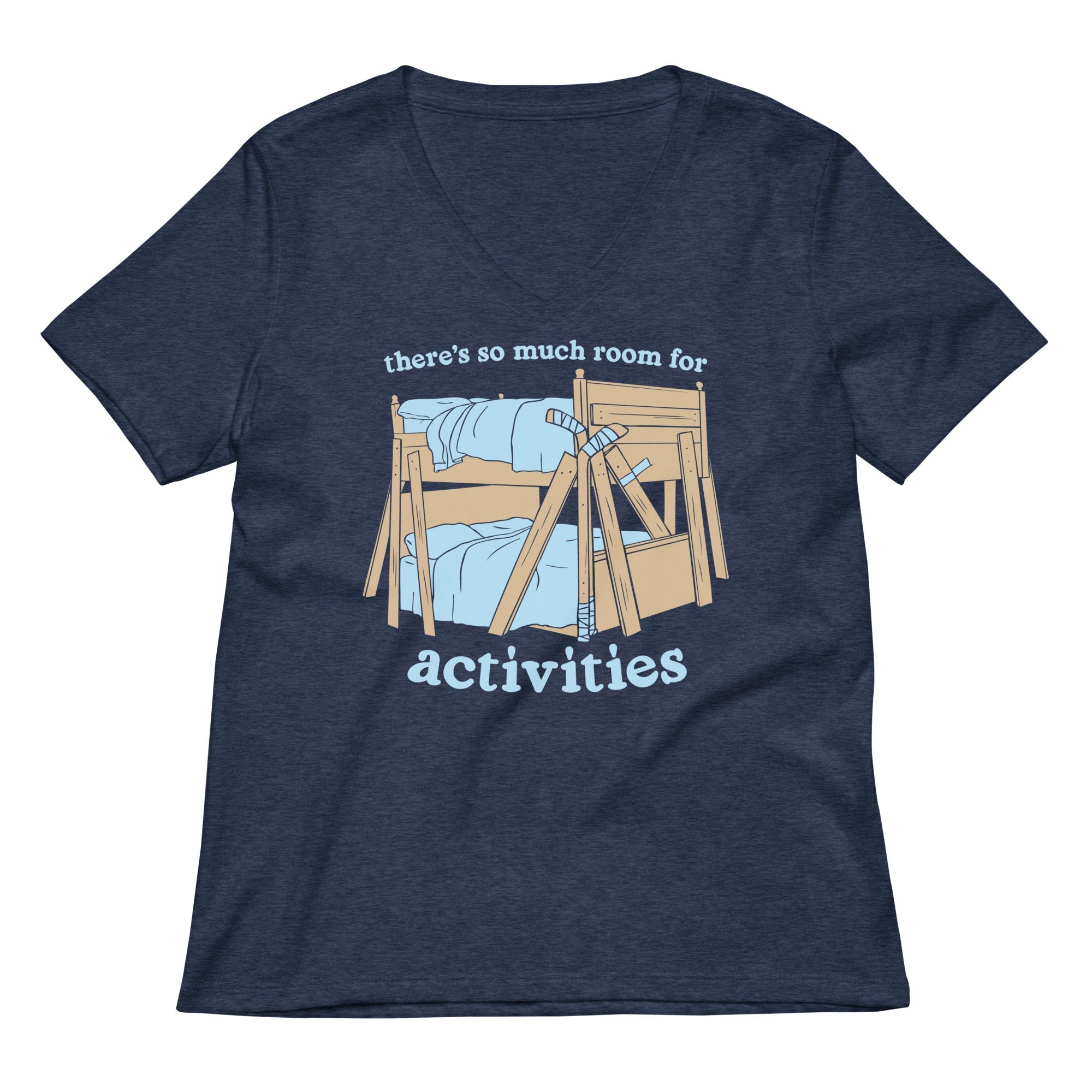 There's So Much Room Women's V-Neck Tee