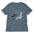 I Am Your Father Cassette Women's V-Neck Tee