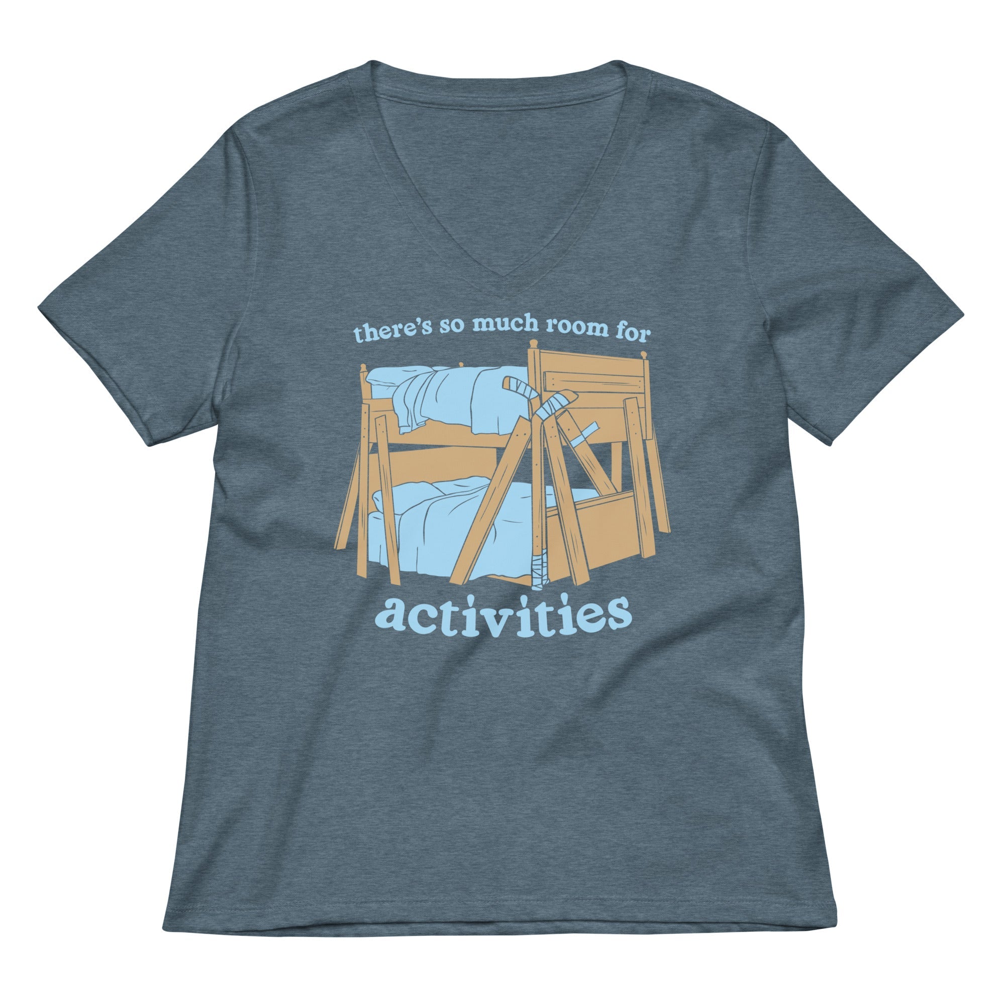 There's So Much Room Women's V-Neck Tee
