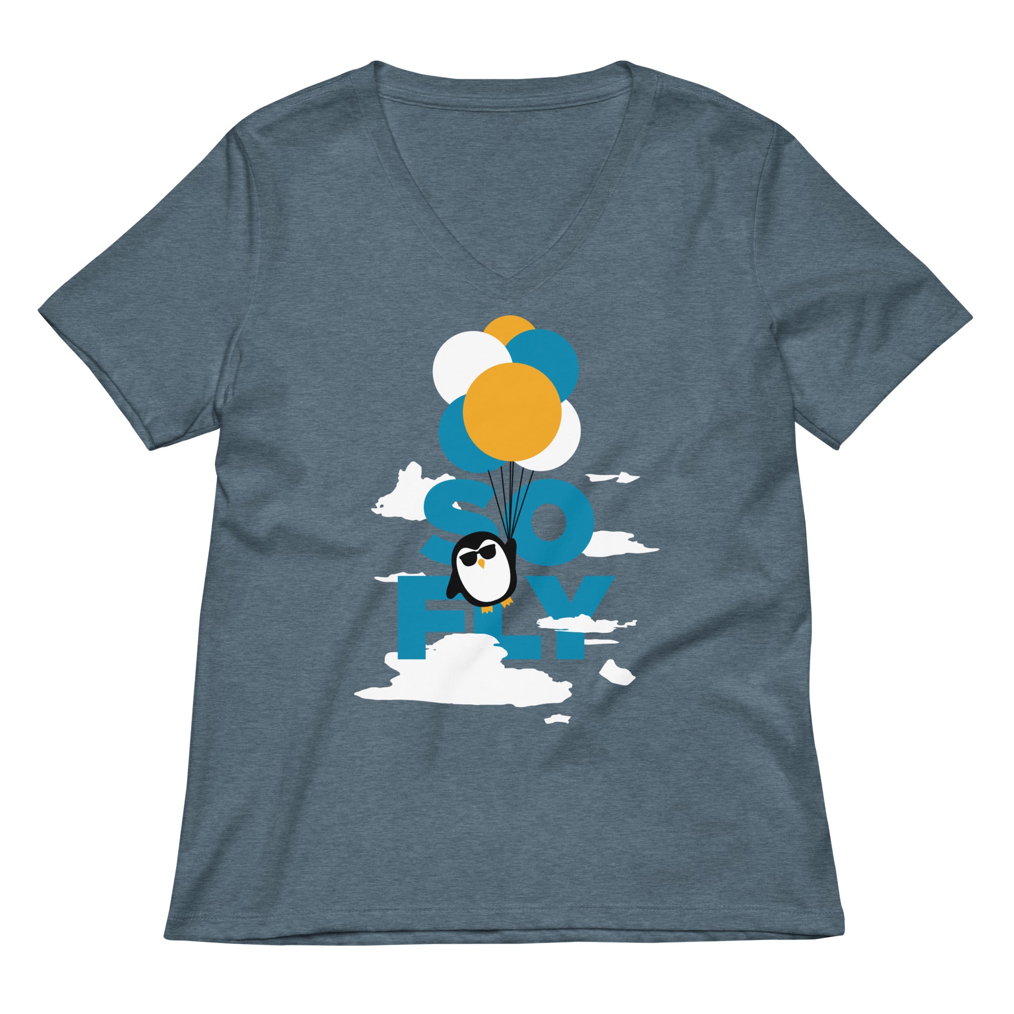 So Fly Women's V-Neck Tee