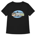 Incoming Turtle Shell Women's V-Neck Tee