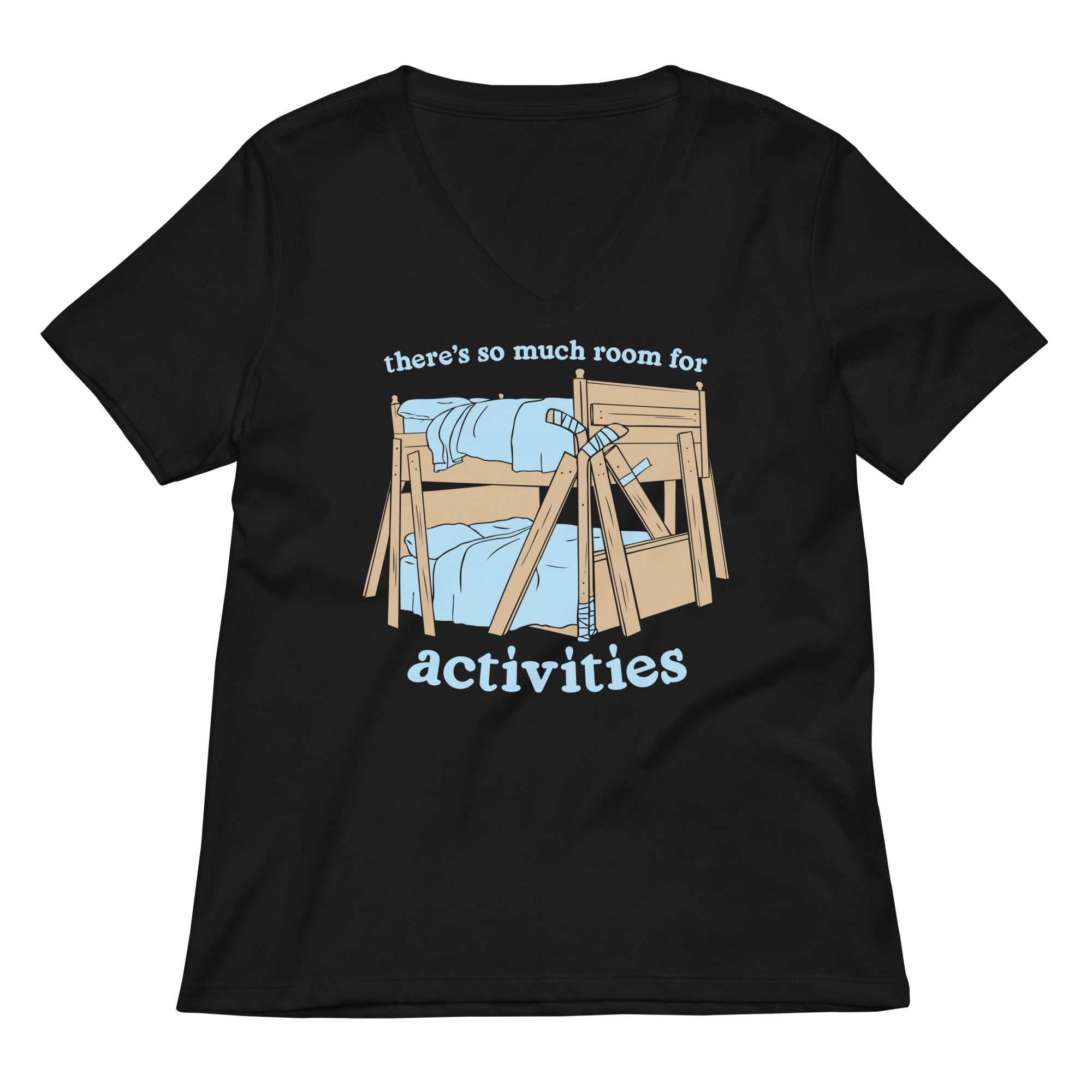 There's So Much Room Women's V-Neck Tee