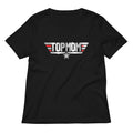 Top Mom Women's V-Neck Tee