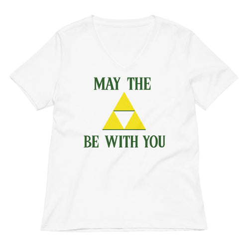 A Link To The Force Women's V-Neck Tee
