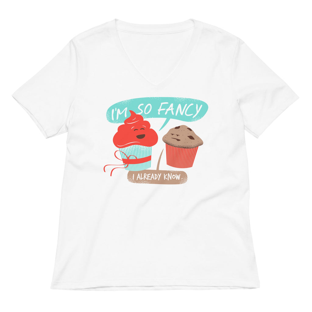 I'm So Fancy Women's V-Neck Tee