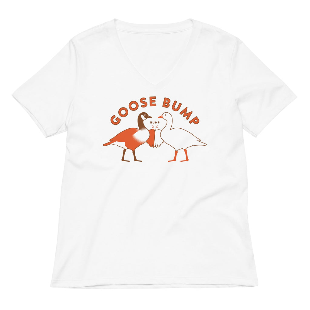 Goose Bump Women's V-Neck Tee