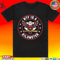 Wtf Is A Kilometer Patriotic American Eagle Baseball Usa Flag T-shirt