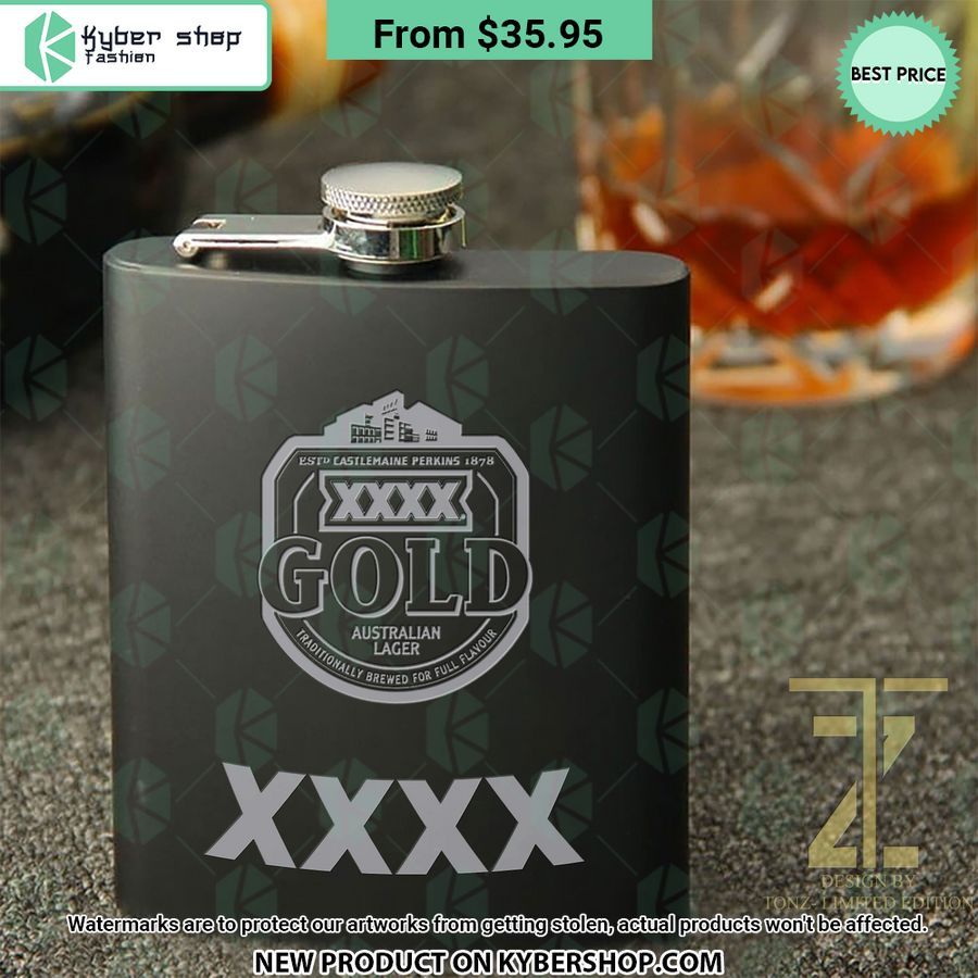 XXXX Gold Hip Flask