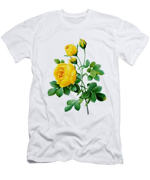 Yellow Rose Flower T-Shirt