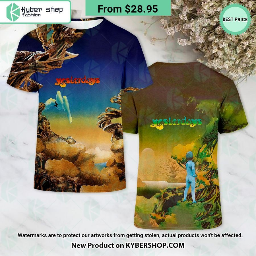 Yes Band Yesterdays Album Shirt