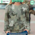 Yorkshire Terrier Camo Sweatshirt