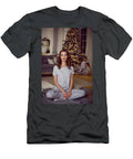 Young Girl Sitting In A Room With A Christmas Tree T-Shirt