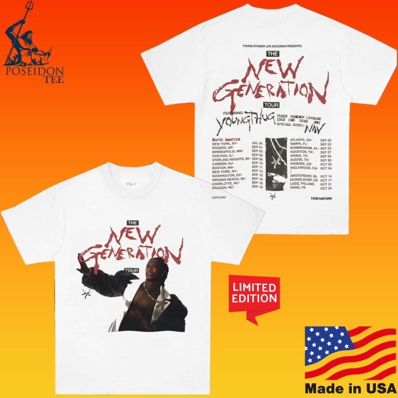 Young Thug The New Generation Tour T-shirt