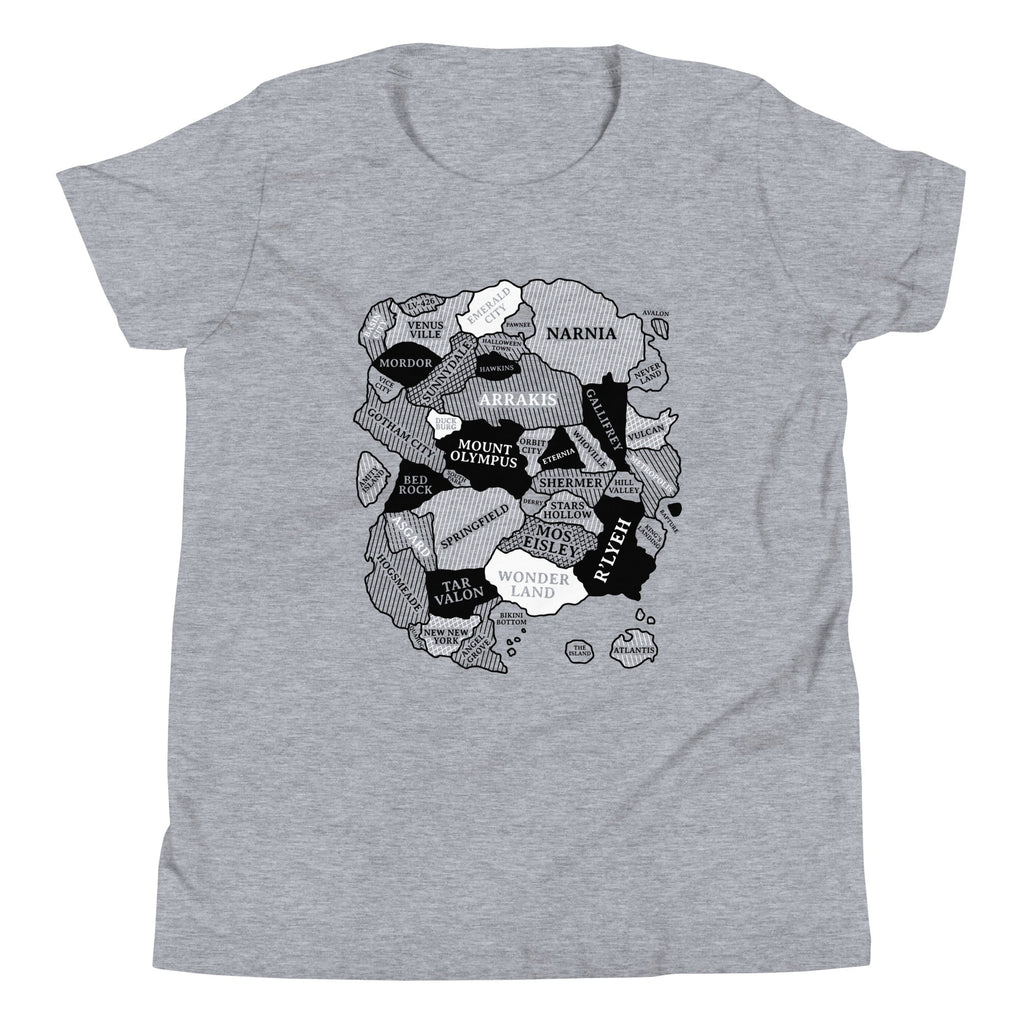 World Map Kid's Youth Tee
