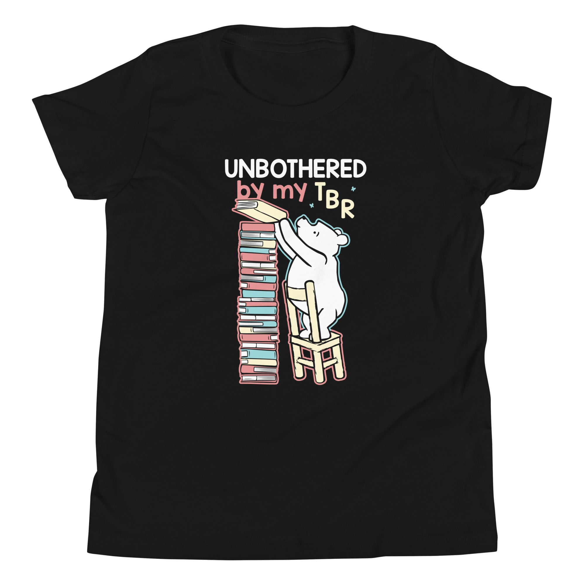 Unbothered By My TBR Kid's Youth Tee