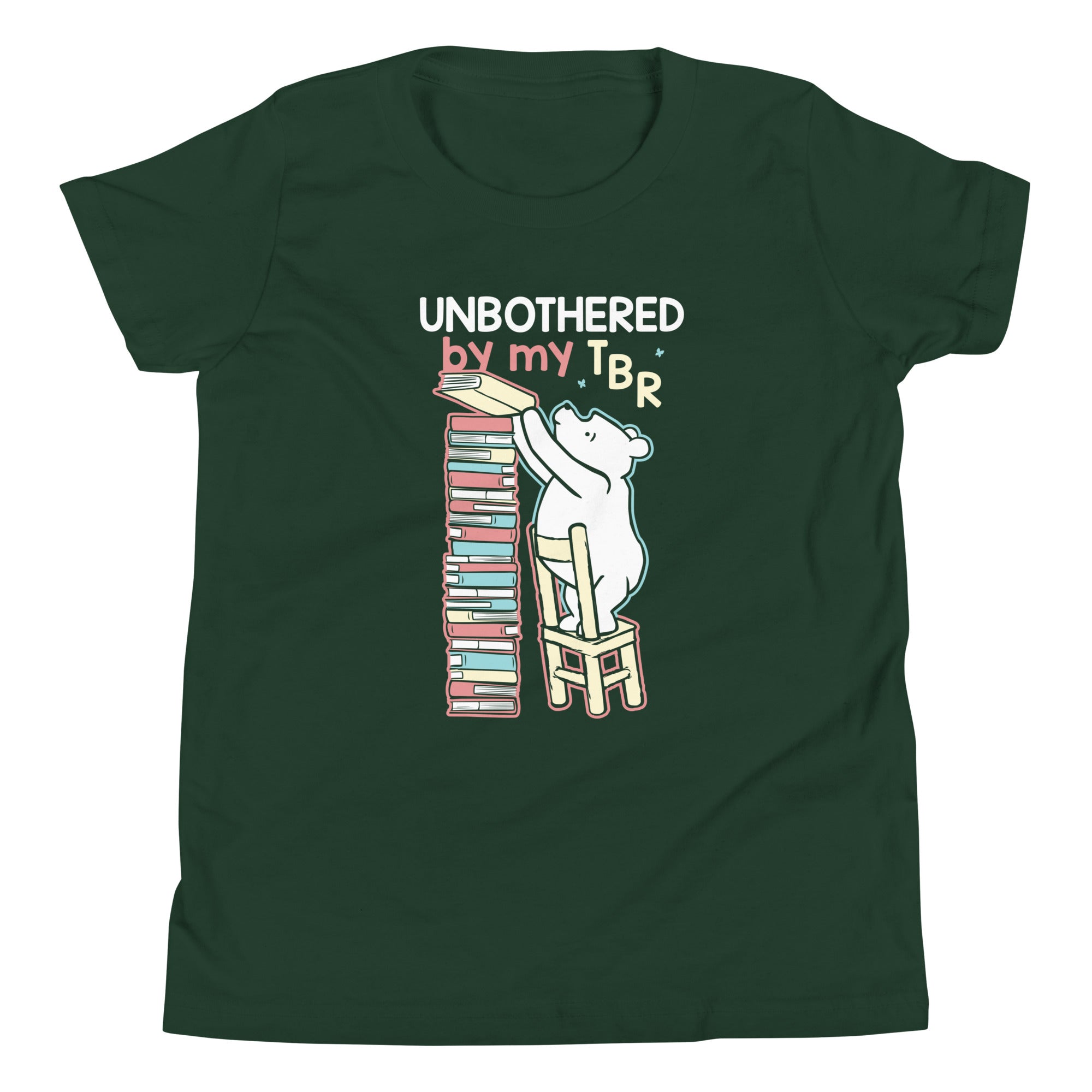 Unbothered By My TBR Kid's Youth Tee